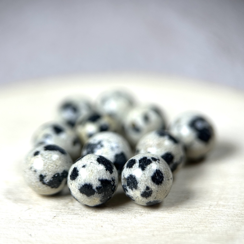 Perles Jaspe Dalmatien