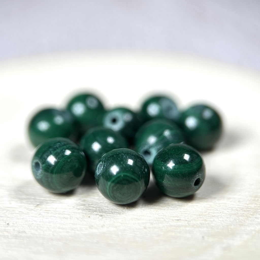 Perles Malachite