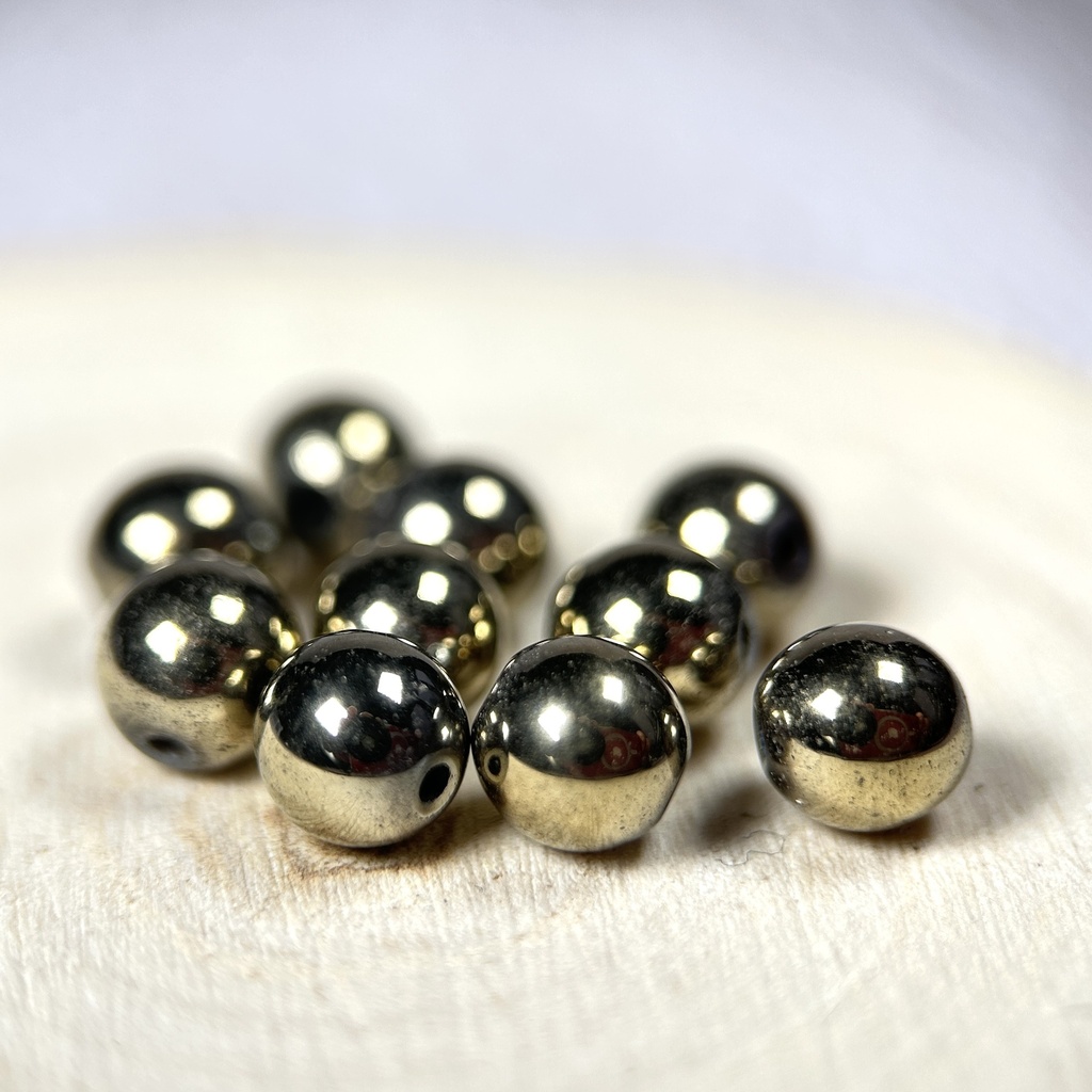 Perles Pyrite