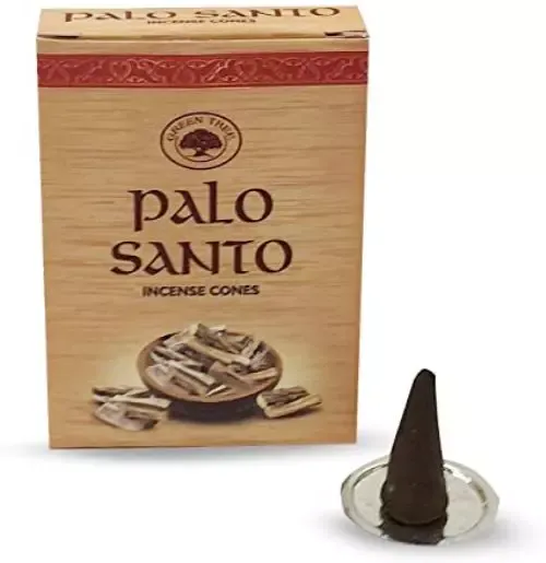 Encens palo santo en cônes (1 boite de 10 cônes)
