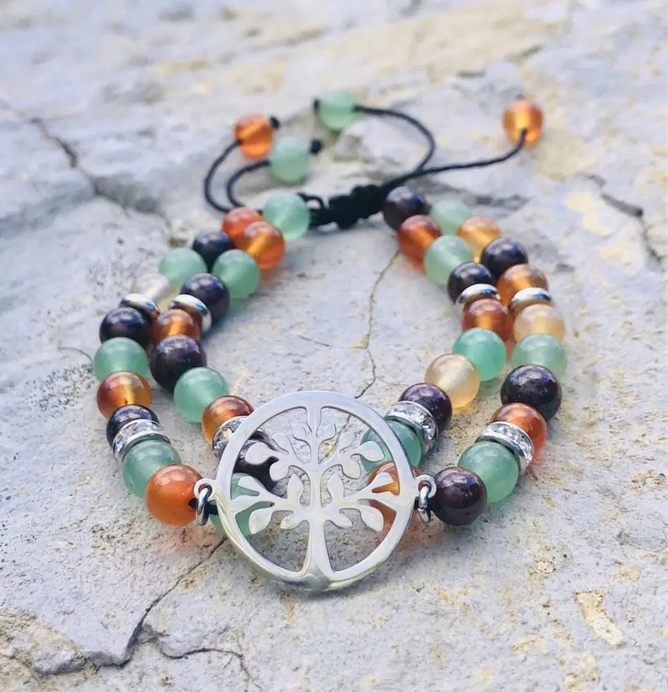 Bracelet souffle de vie arbre de vie