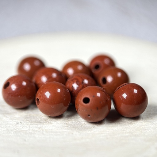 Perles Jaspe Rouge