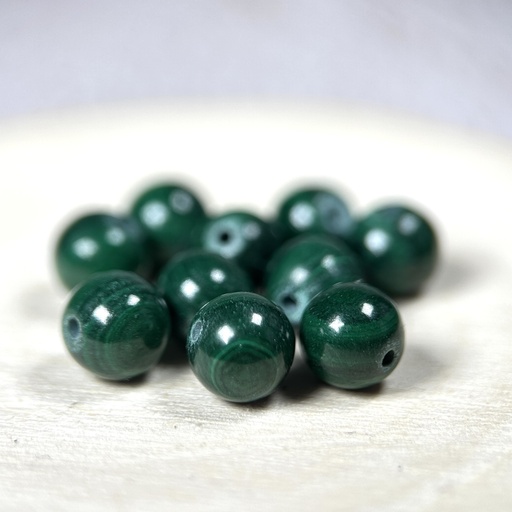 Perles Malachite