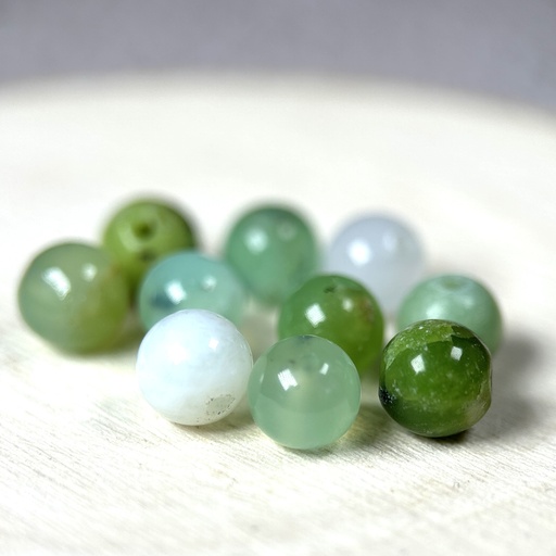 Perles Chysoprase
